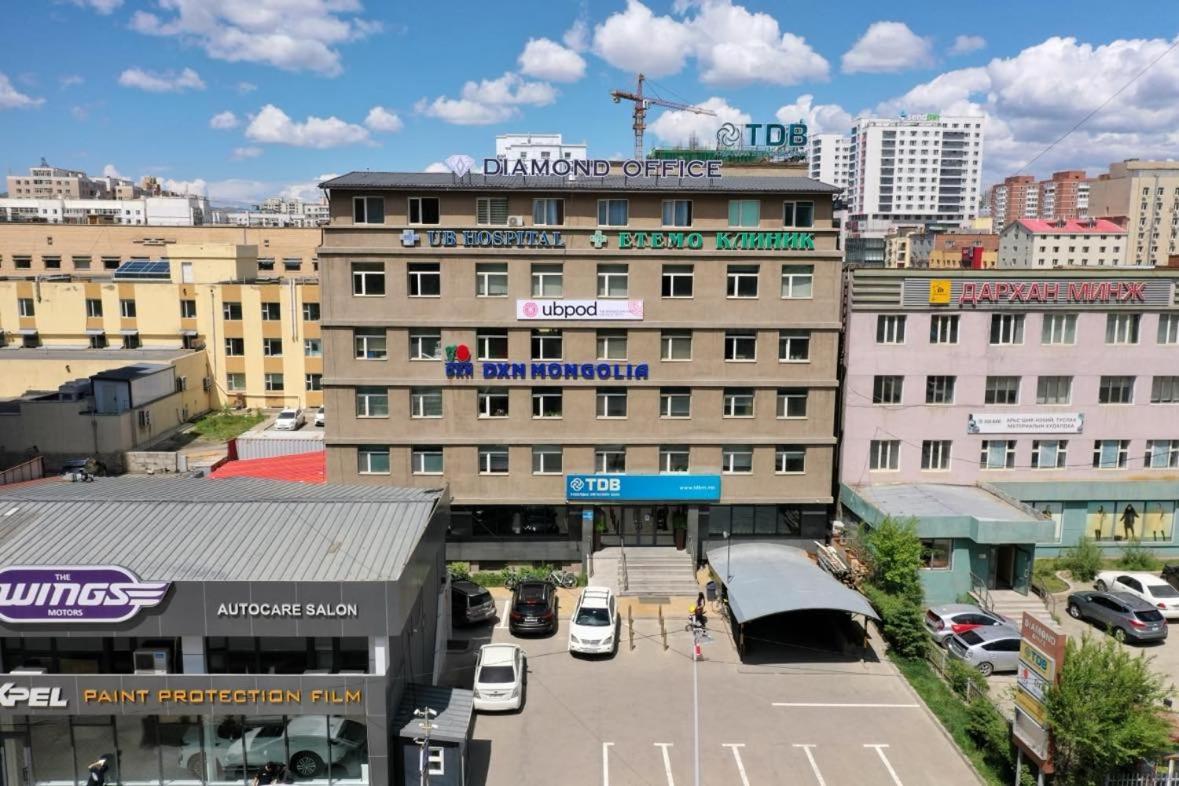 Ubpod- The First Capsule Hotel In Mongolia Ulaanbaatar Exterior photo