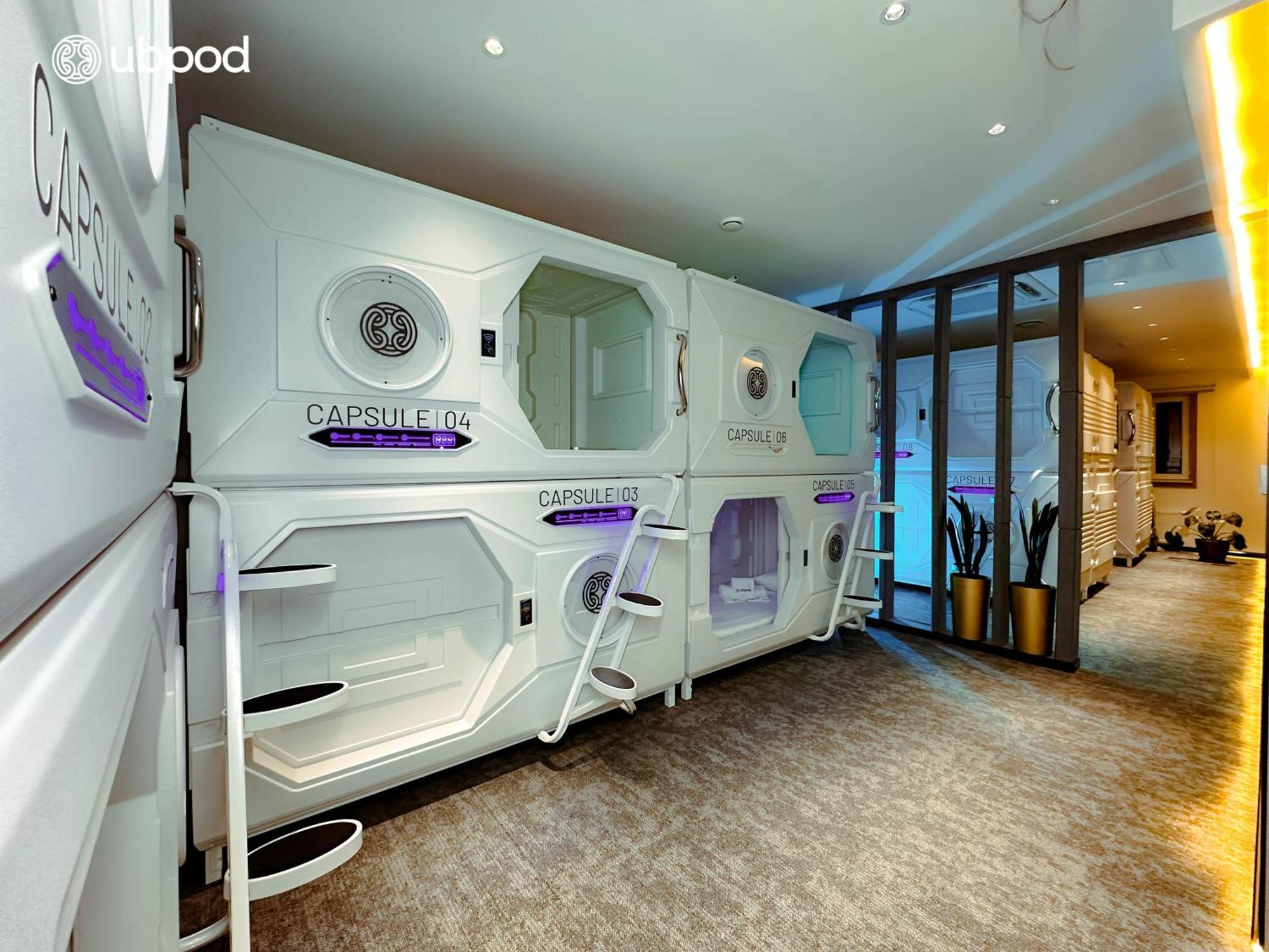 Ubpod- The First Capsule Hotel In Mongolia Ulaanbaatar Exterior photo